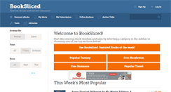 Desktop Screenshot of booksliced.com
