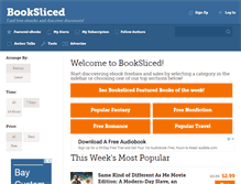 Tablet Screenshot of booksliced.com